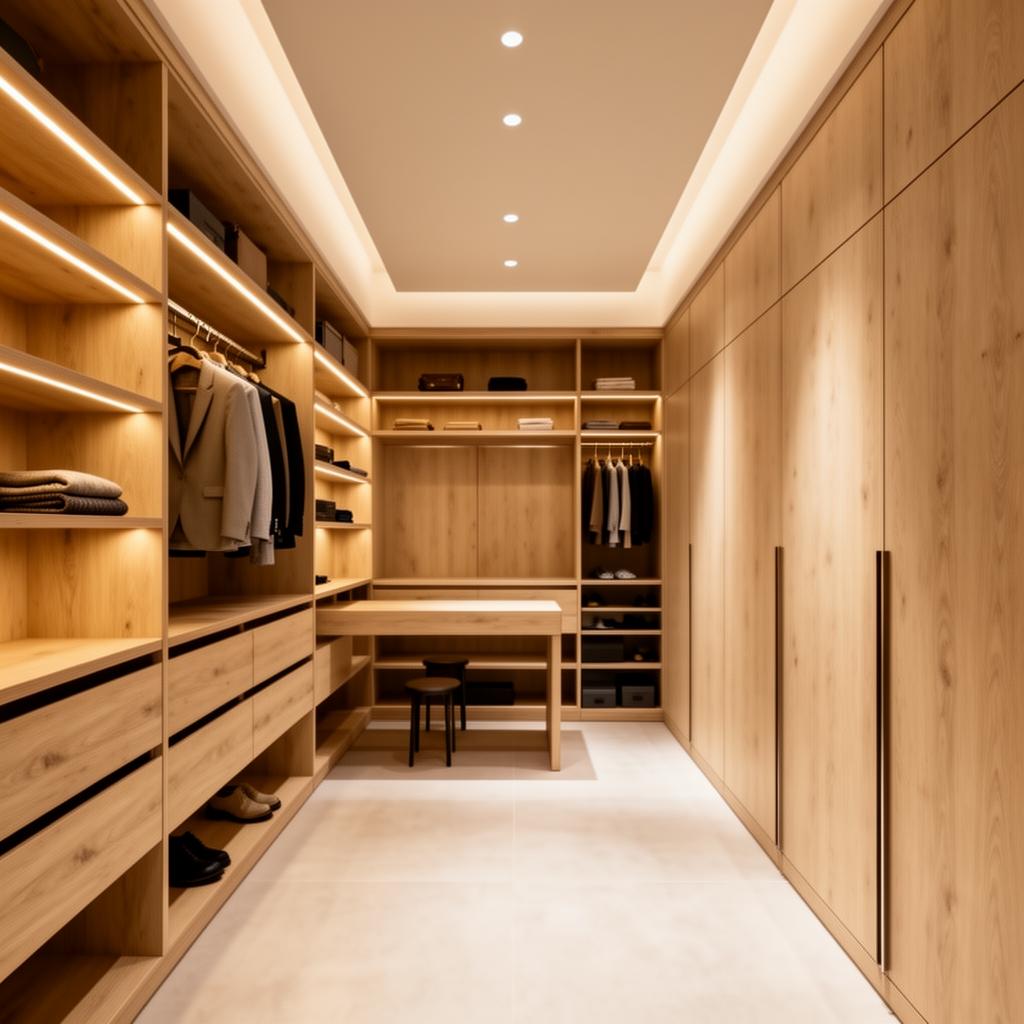 Maatwerk dressing met verlichting